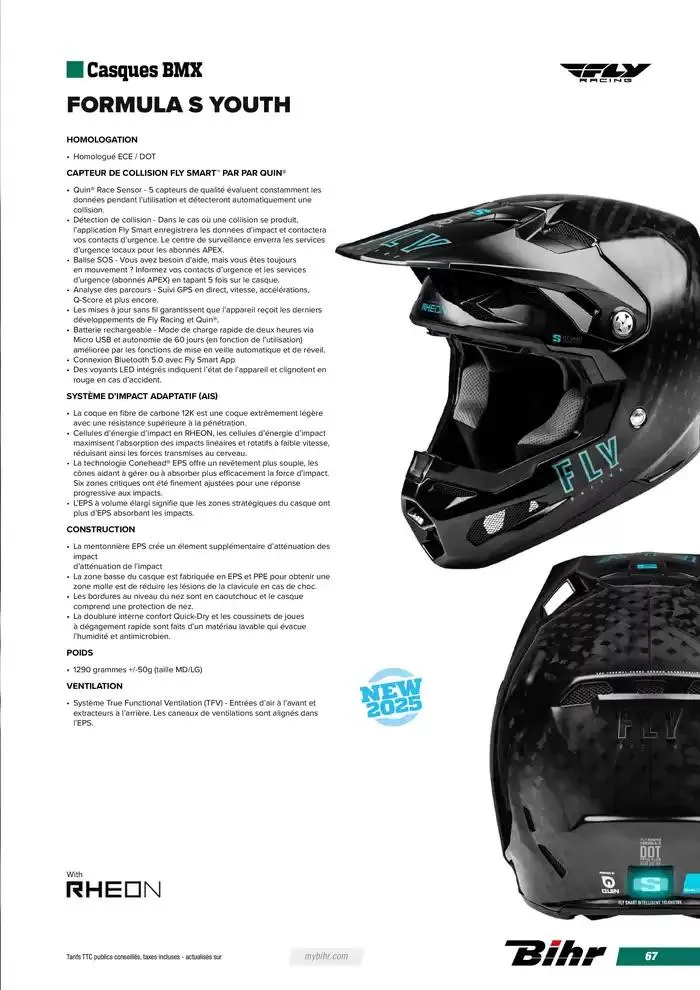 FLY RACING BMX 2025 du 12 avril au 31 décembre 2025 - Catalogue page 67