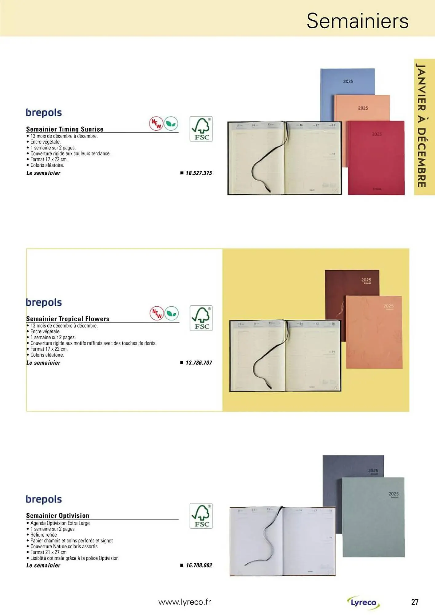 Catalogue Lyreco du 13 mai au 31 décembre 2025 - Catalogue page 27