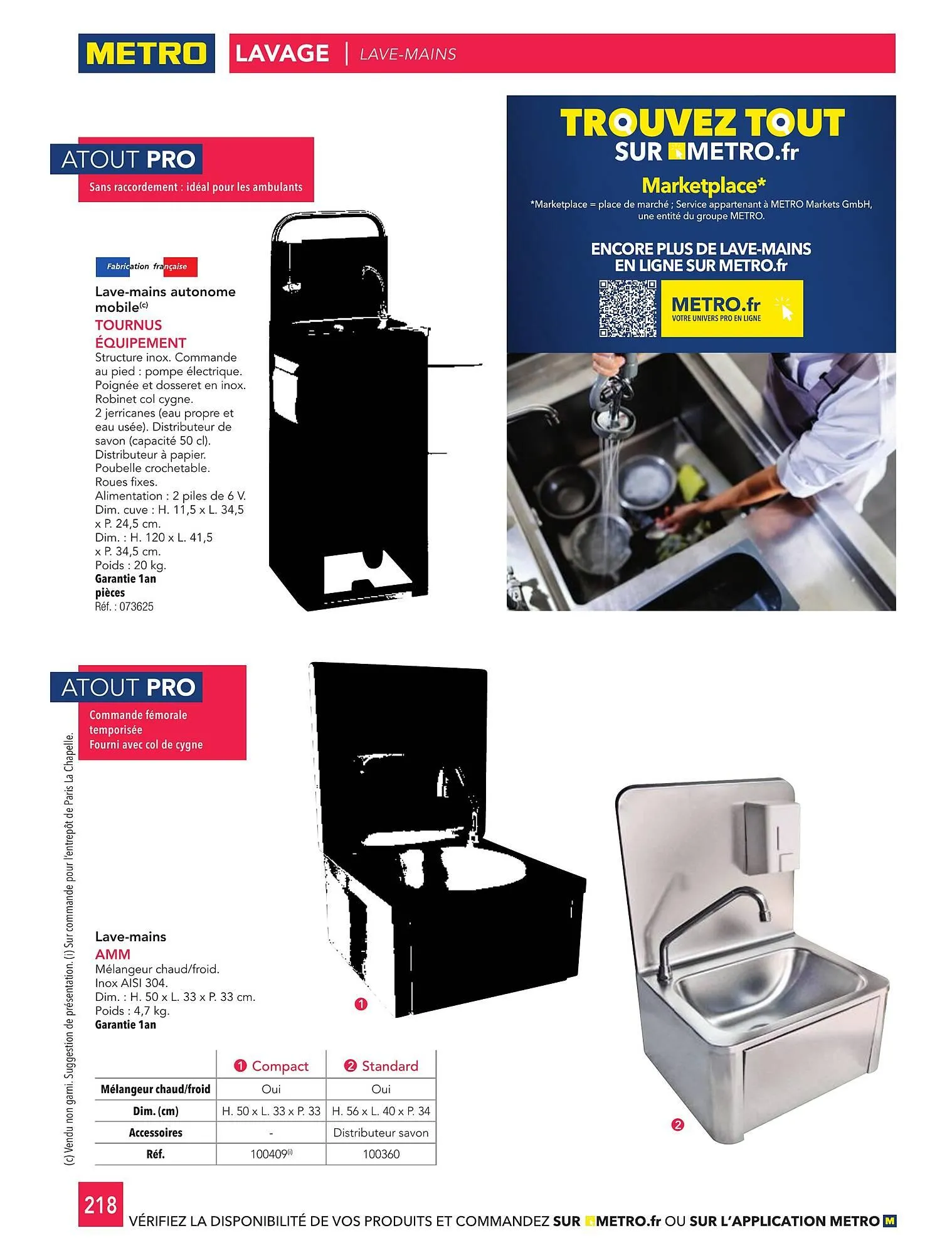 Catalogue METRO du 1 janvier au 31 décembre 2026 - Catalogue page 218