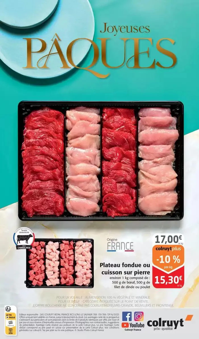 Pâques Frais du 16 avril au 20 avril 2025 - Catalogue page 18