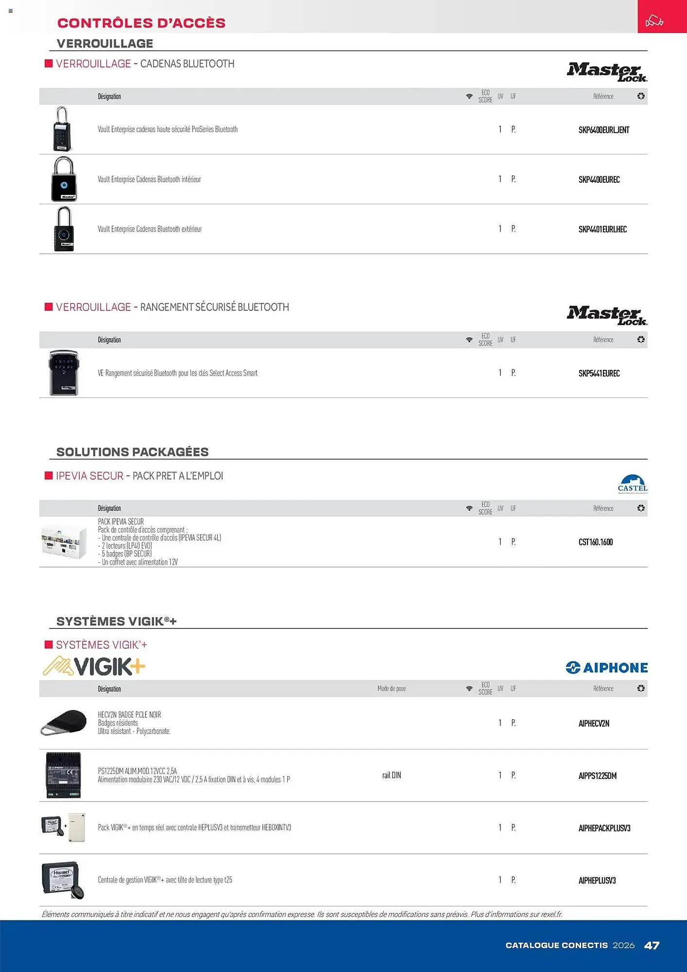 Catalogue Rexel du 10 avril au 31 décembre 2026 - Catalogue page 47