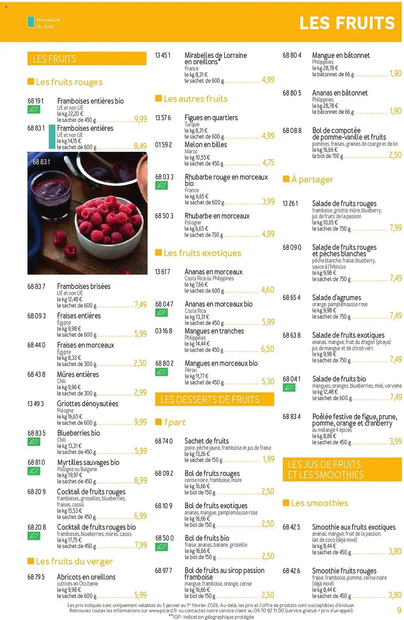 Catalogue Picard du 5 janvier au 5 avril 2026 - Catalogue page 9