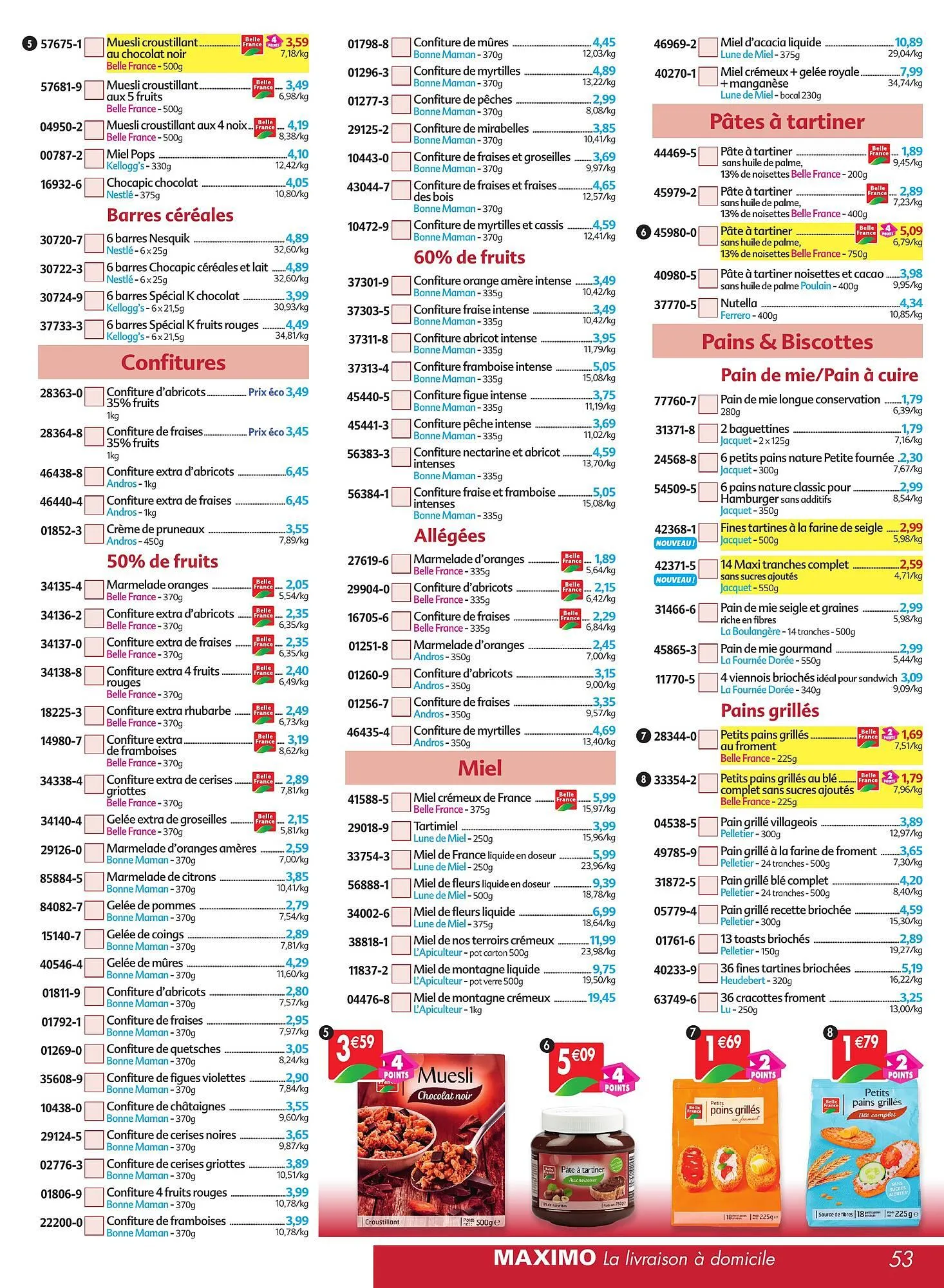 Catalogue Maximo du 5 août au 28 août 2025 - Catalogue page 53