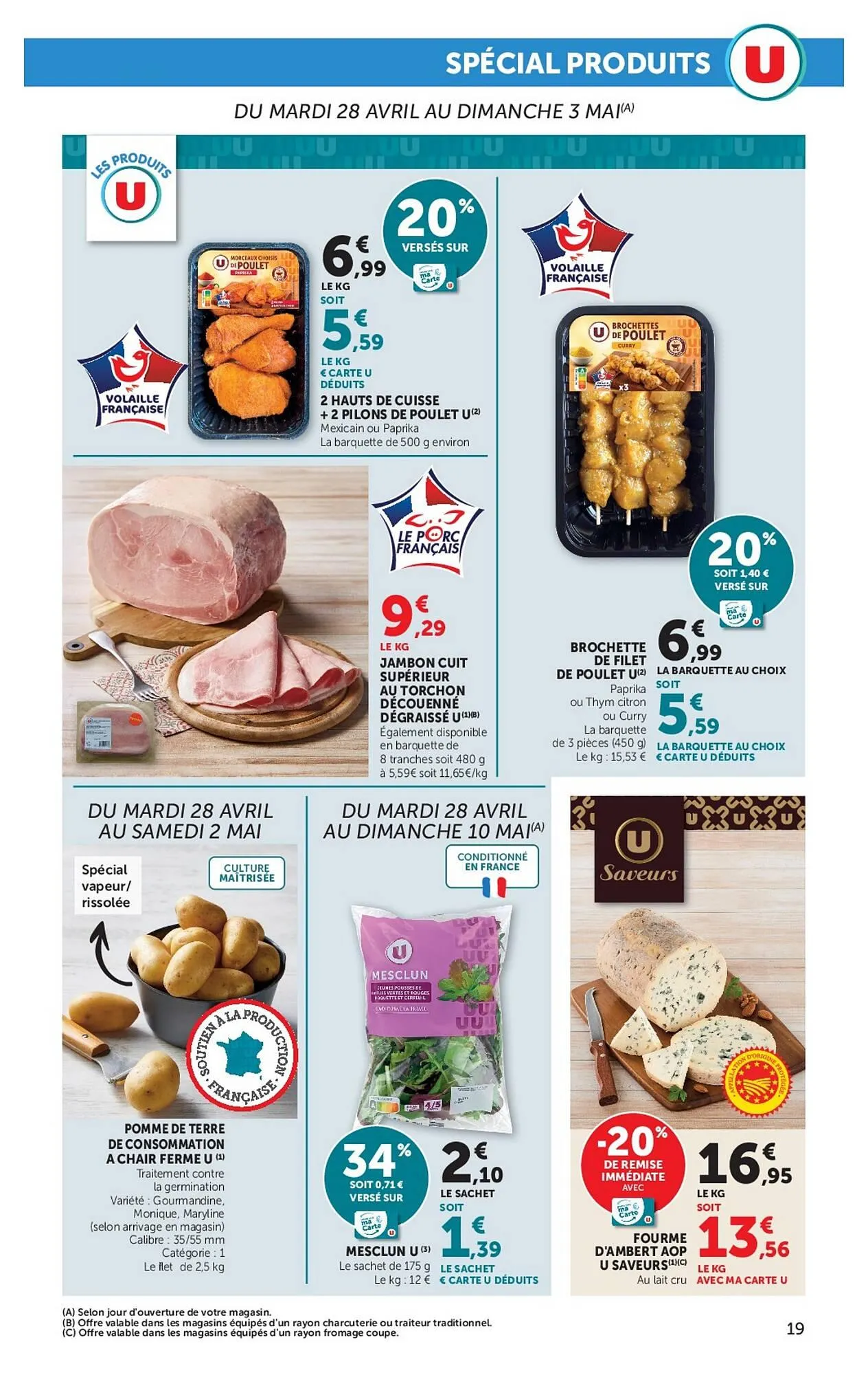 Catalogue U Express du 28 avril au 10 mai 2026 - Catalogue page 19