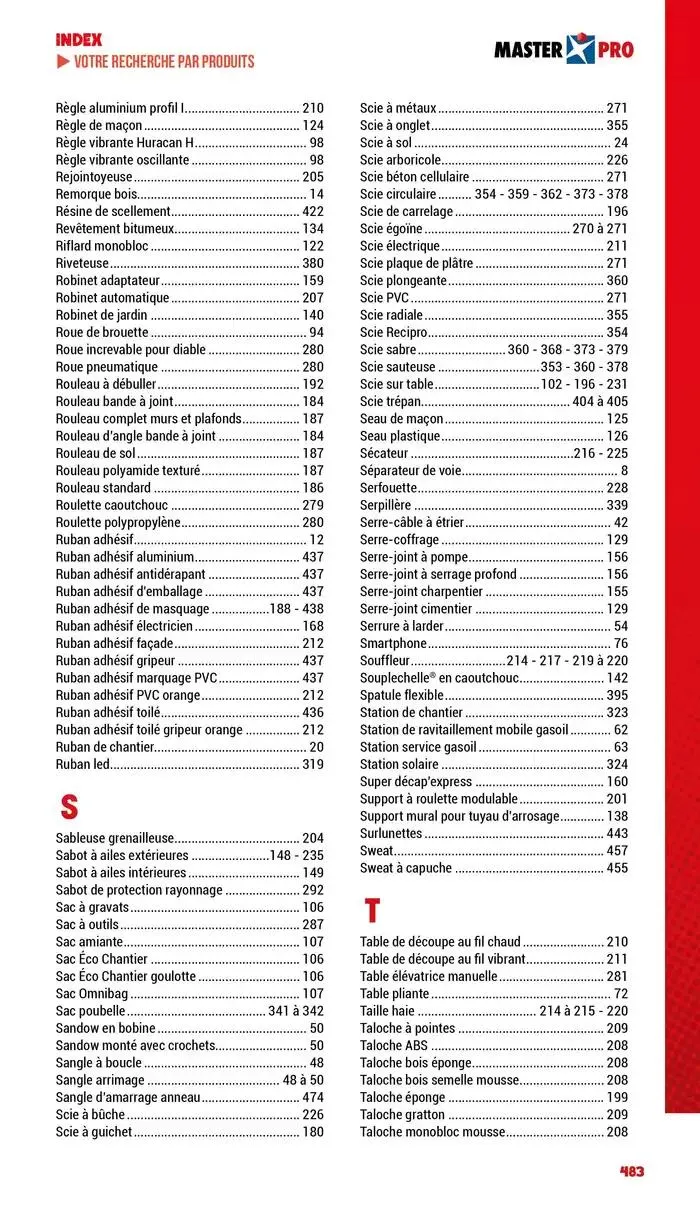 Essentiel Batiment 2025 du 3 janvier au 31 décembre 2025 - Catalogue page 485