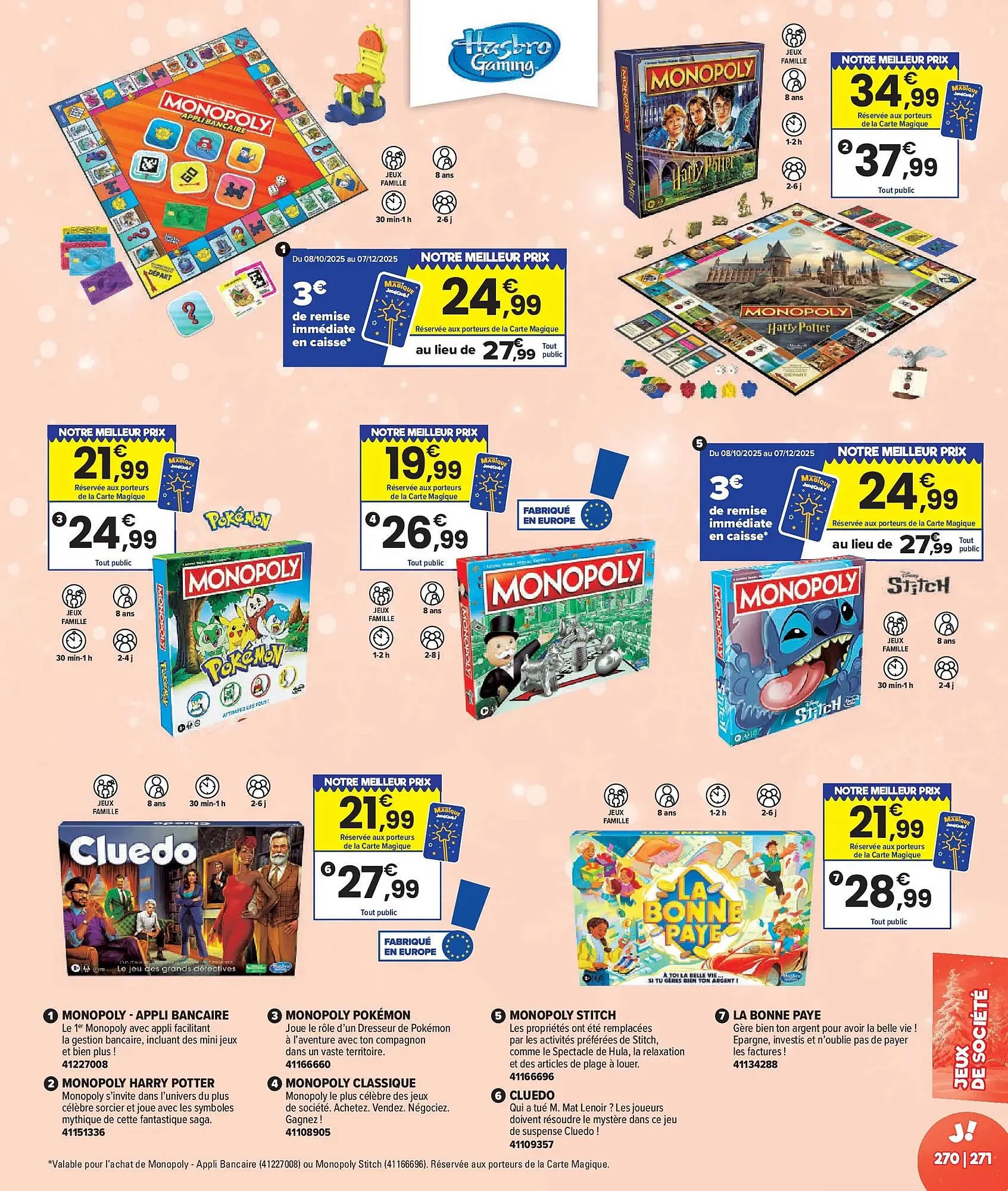 Catalogue JouéClub du 7 octobre au 7 décembre 2025 - Catalogue page 271