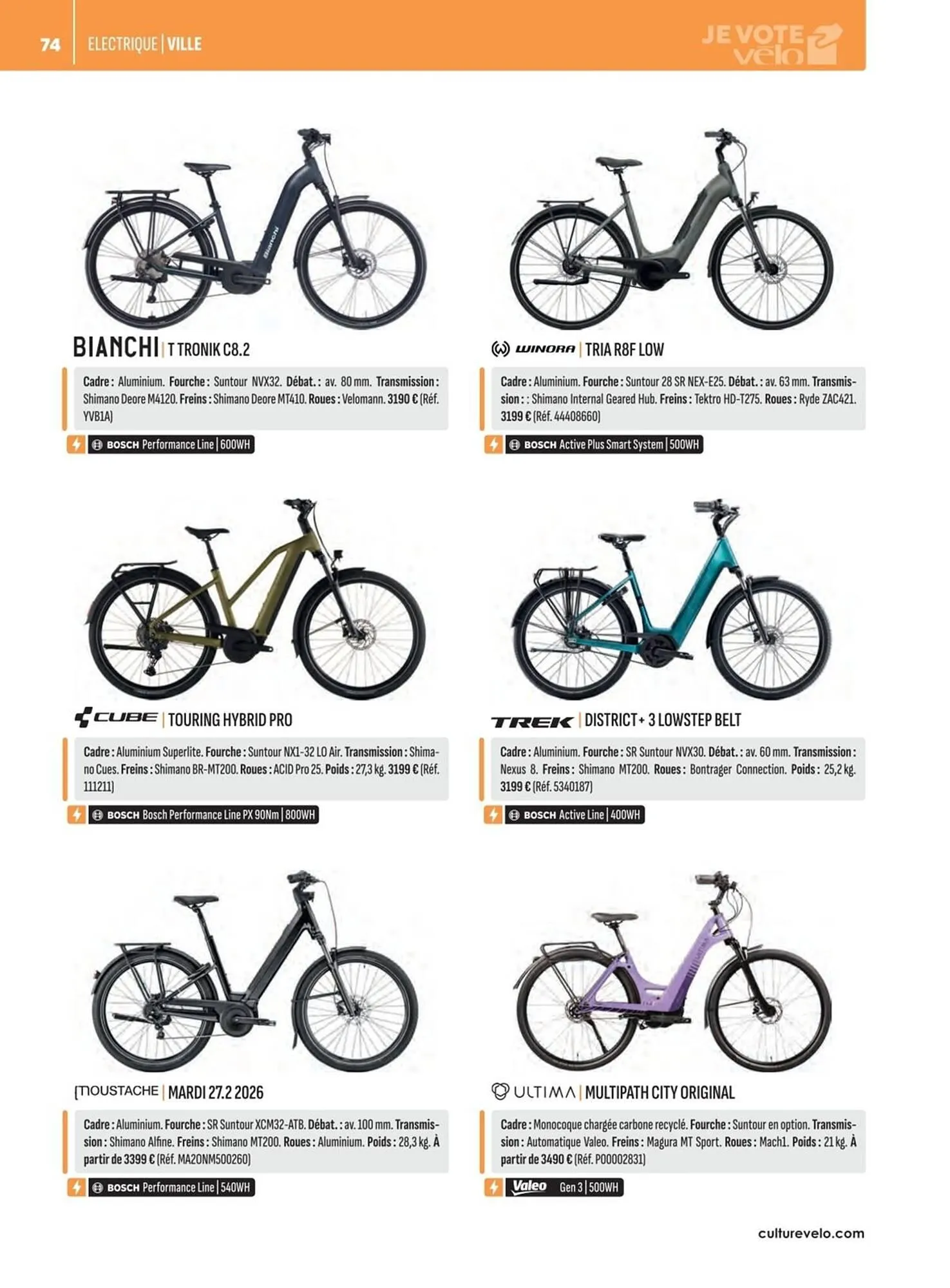 Catalogue Culture Vélo du 19 décembre au 31 décembre 2026 - Catalogue page 74