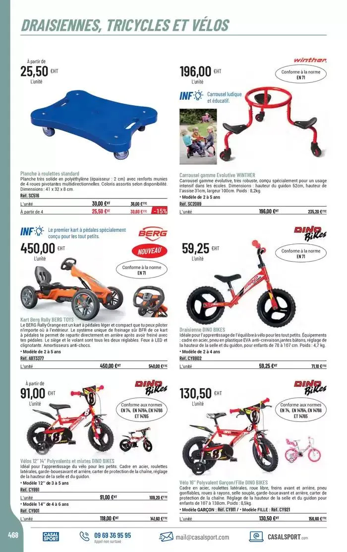 ÉQUIPEMENT SPORTIF du 6 mars au 31 décembre 2025 - Catalogue page 440