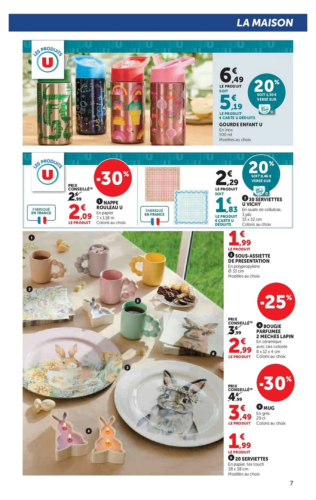 Catalogue U Express du 24 mars au 6 avril 2026 - Catalogue page 7