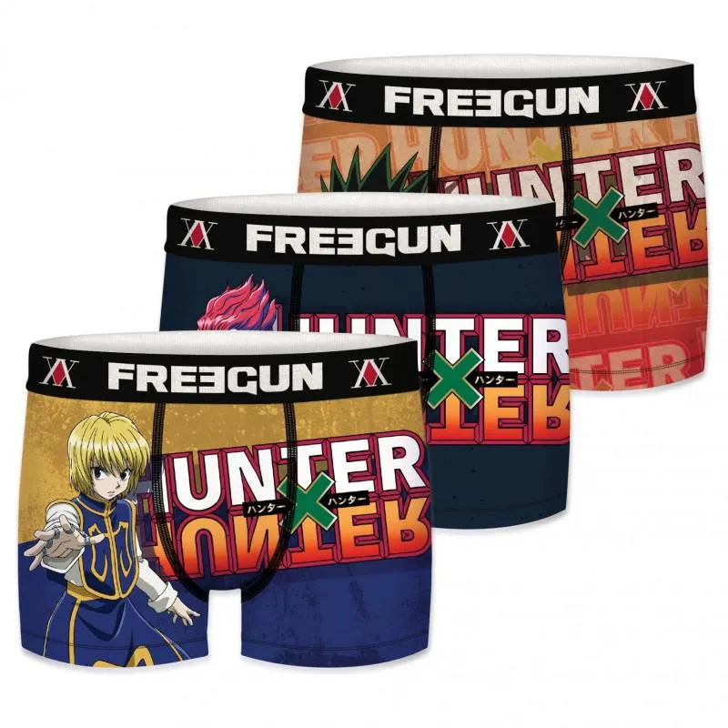 Lot de 3 Boxers Freegun garçon Hunter X Hunter