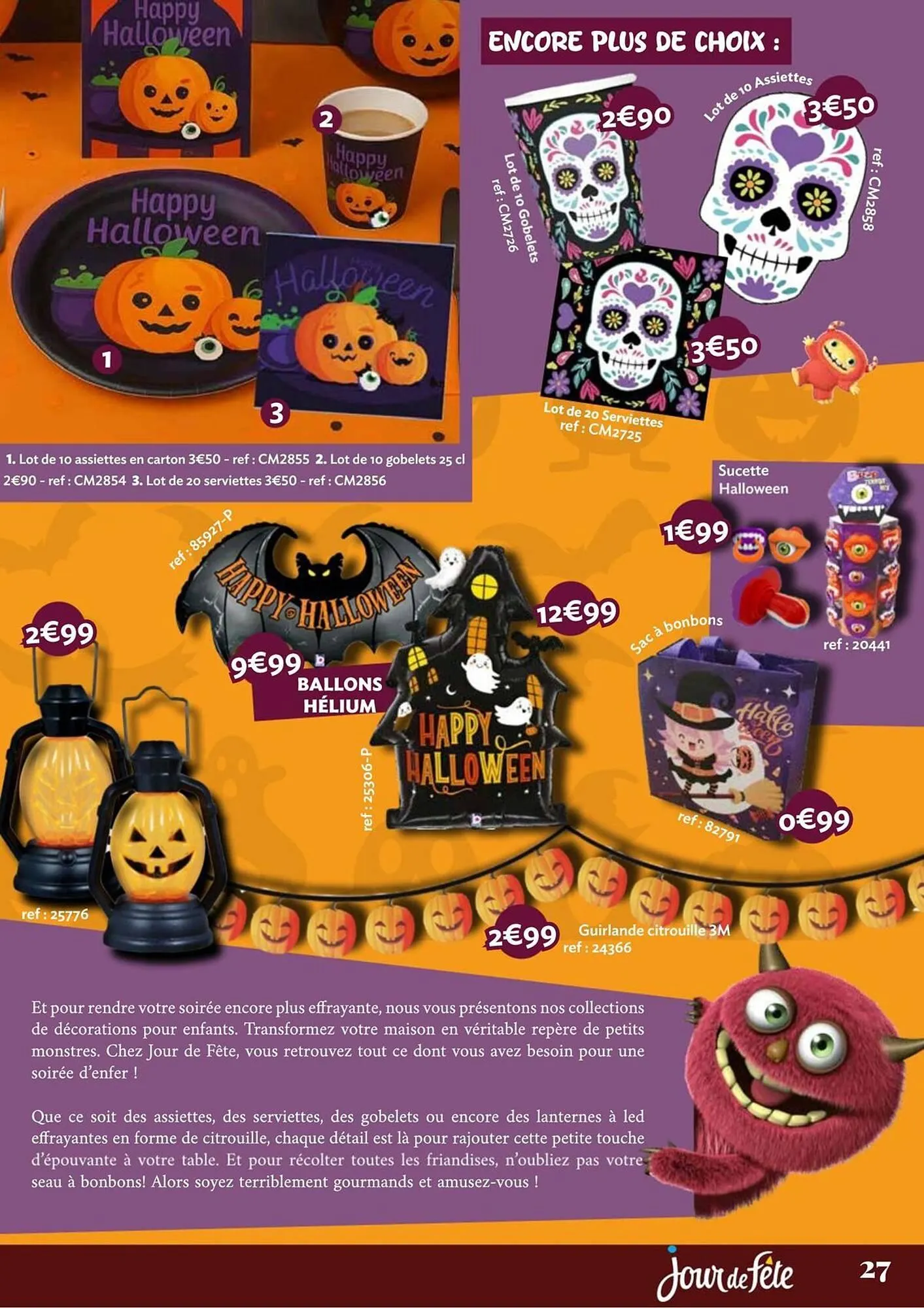 Catalogue Jour de Fête du 23 septembre au 31 octobre 2025 - Catalogue page 27