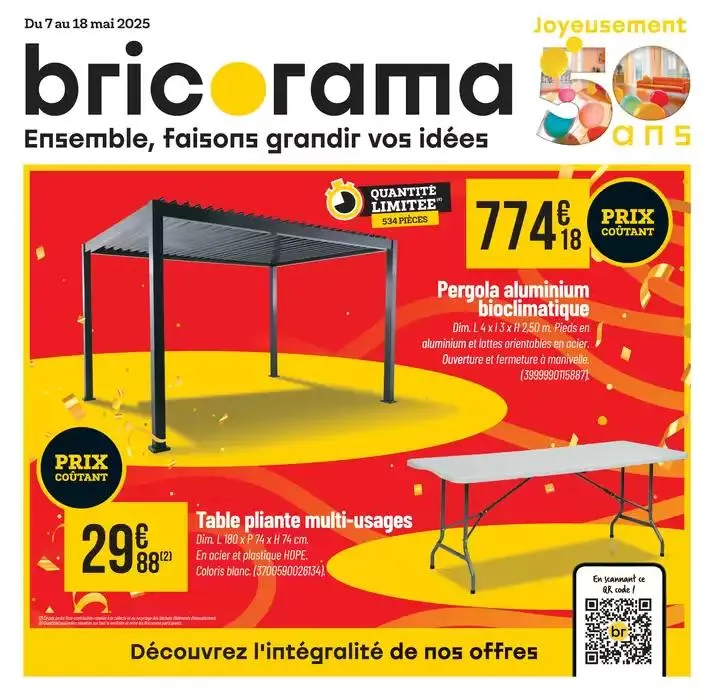 Célébrons les 50 ans Bricorama - 1