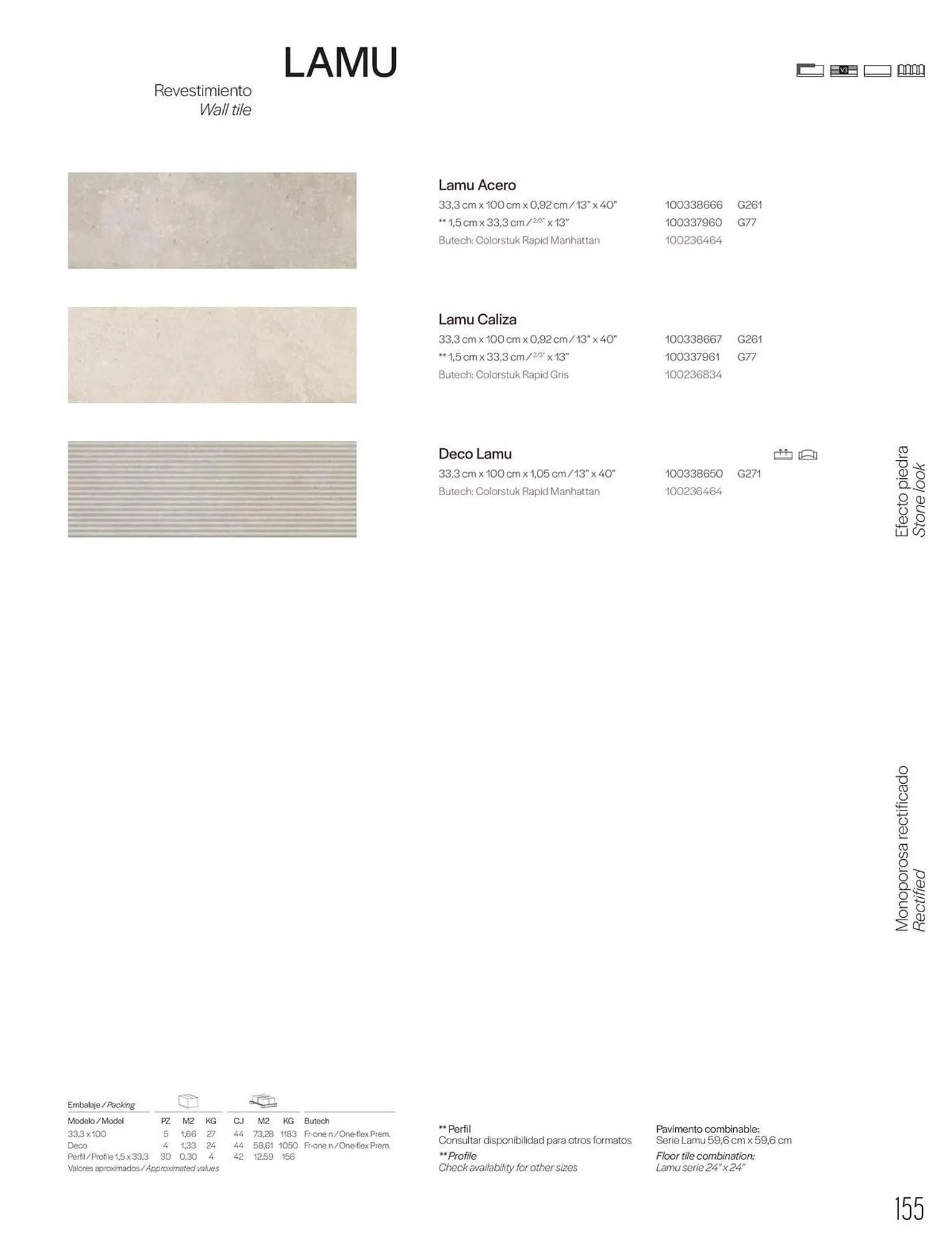 Catalogue Porcelanosa du 27 janvier au 31 décembre 2025 - Catalogue page 157