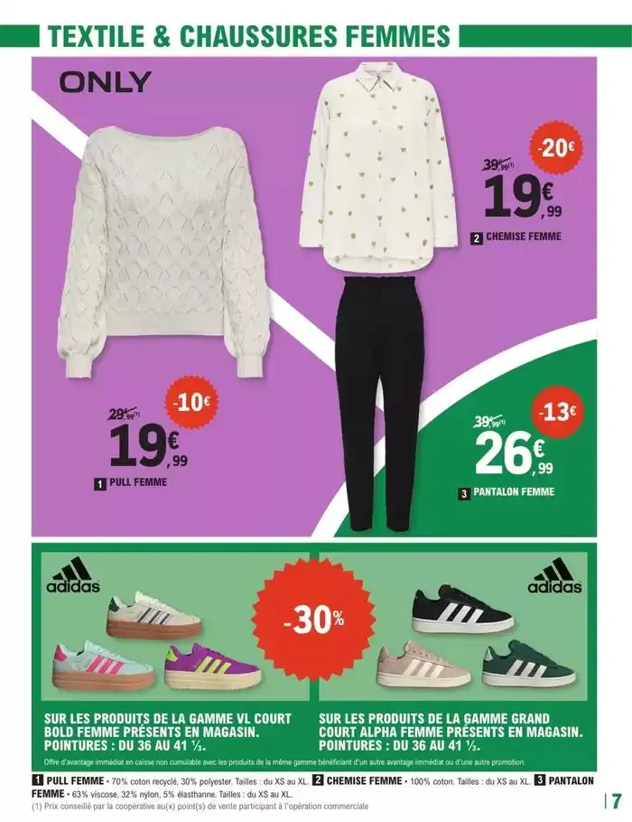E.Leclerc Sports PRINTEMPS du 25 mars au 12 avril 2025 - Catalogue page 7