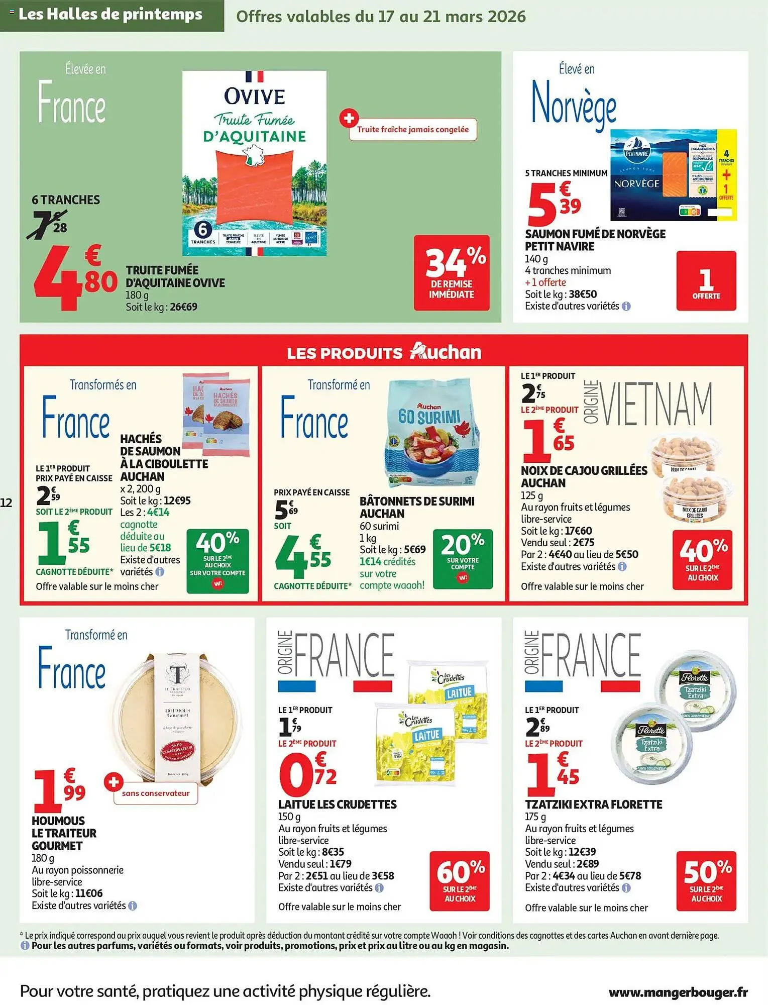 Catalogue Auchan du 17 mars au 22 mars 2026 - Catalogue page 12