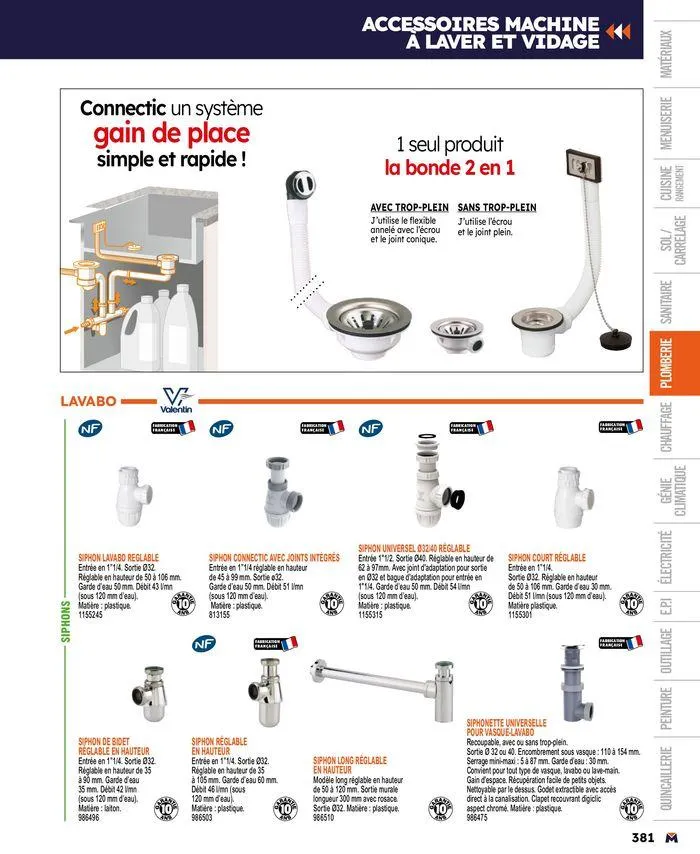 Guide produits 2024 du 15 mars au 31 décembre 2024 - Catalogue page 381