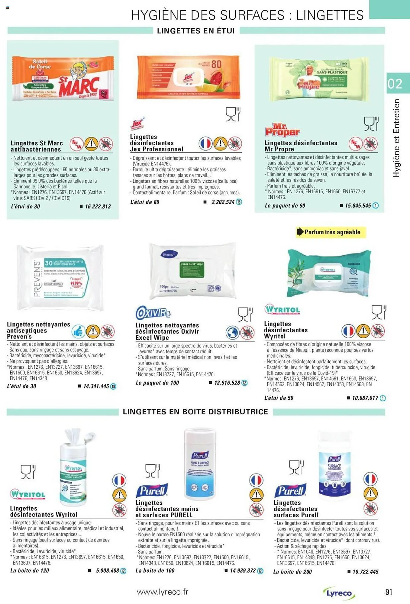 Catalogue Lyreco du 15 mai au 31 décembre 2023 - Catalogue page 91