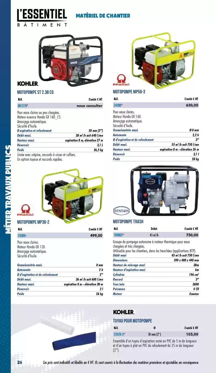 Essentiel Batiment 2025 du 3 janvier au 31 décembre 2025 - Catalogue page 28