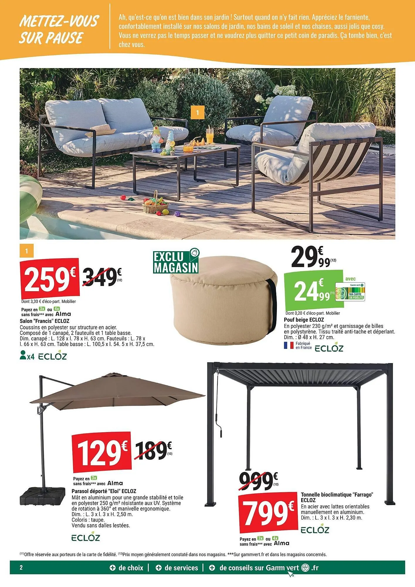 Catalogue Gamm vert du 15 avril au 26 avril 2026 - Catalogue page 2