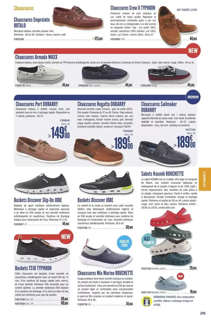 Catalogue Accastillage Diffusion 2025 du 1 janvier au 31 décembre 2025 - Catalogue page 247