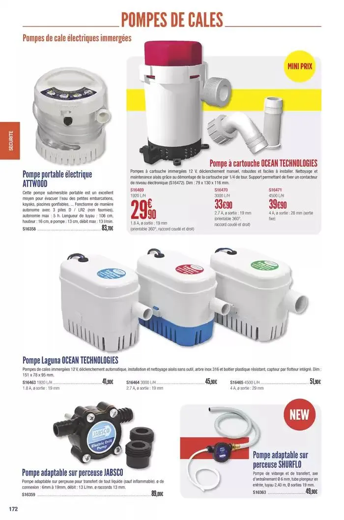 Catalogue Accastillage Diffusion 2025 du 1 janvier au 31 décembre 2025 - Catalogue page 174