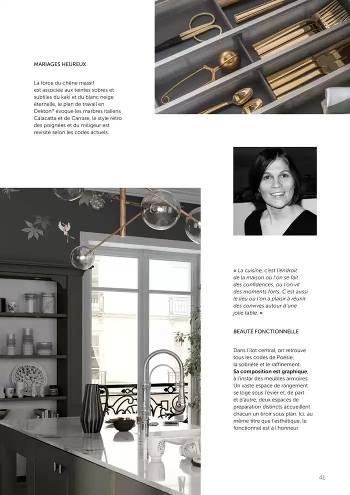 VOUS NE TROUVEREZ PAS VOTRE CUISINE DANS CE CATALOGUE du 16 janvier au 30 avril 2025 - Catalogue page 41