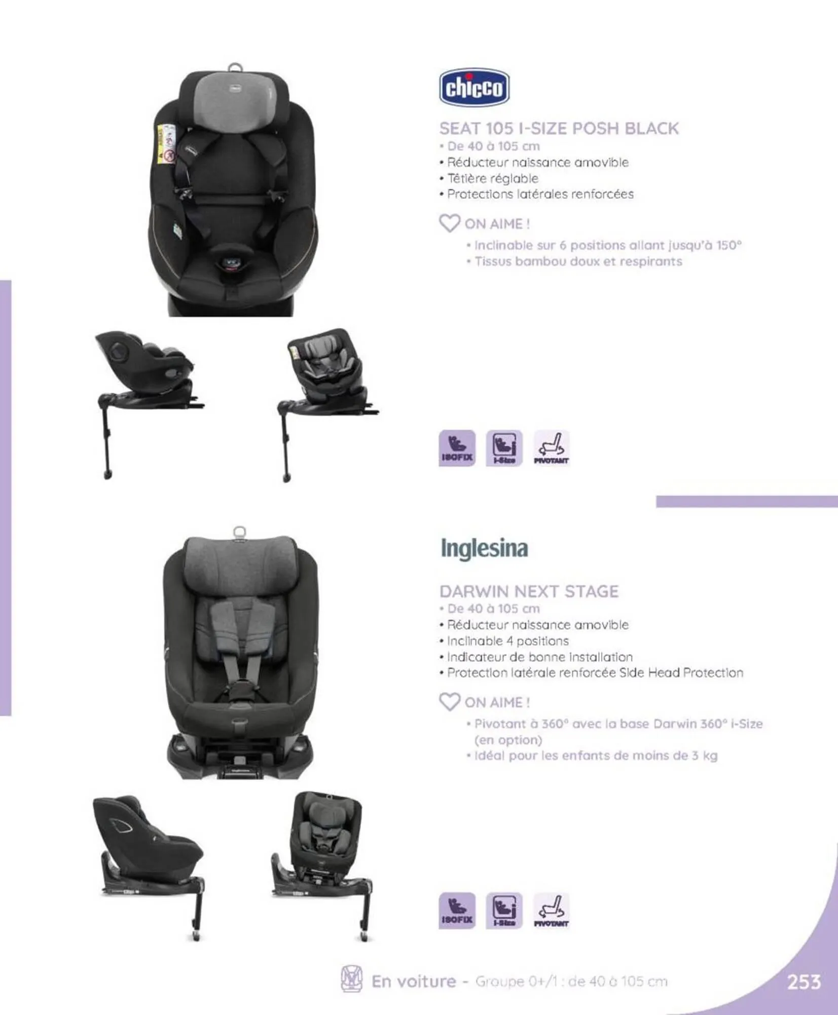 Catalogue autour de bébé du 18 juin au 1 novembre 2025 - Catalogue page 255