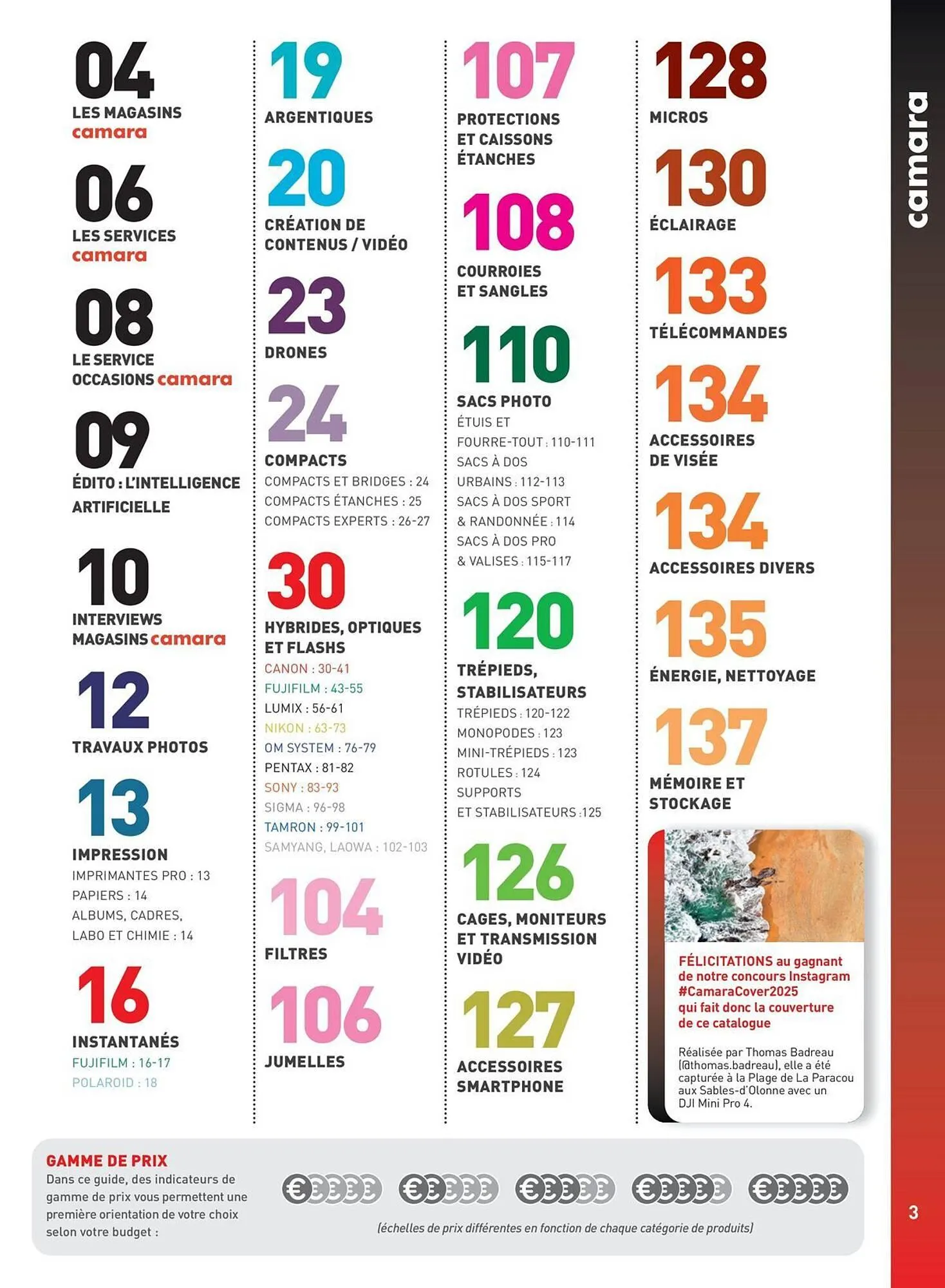 Catalogue Camara du 2 juillet au 31 décembre 2025 - Catalogue page 3
