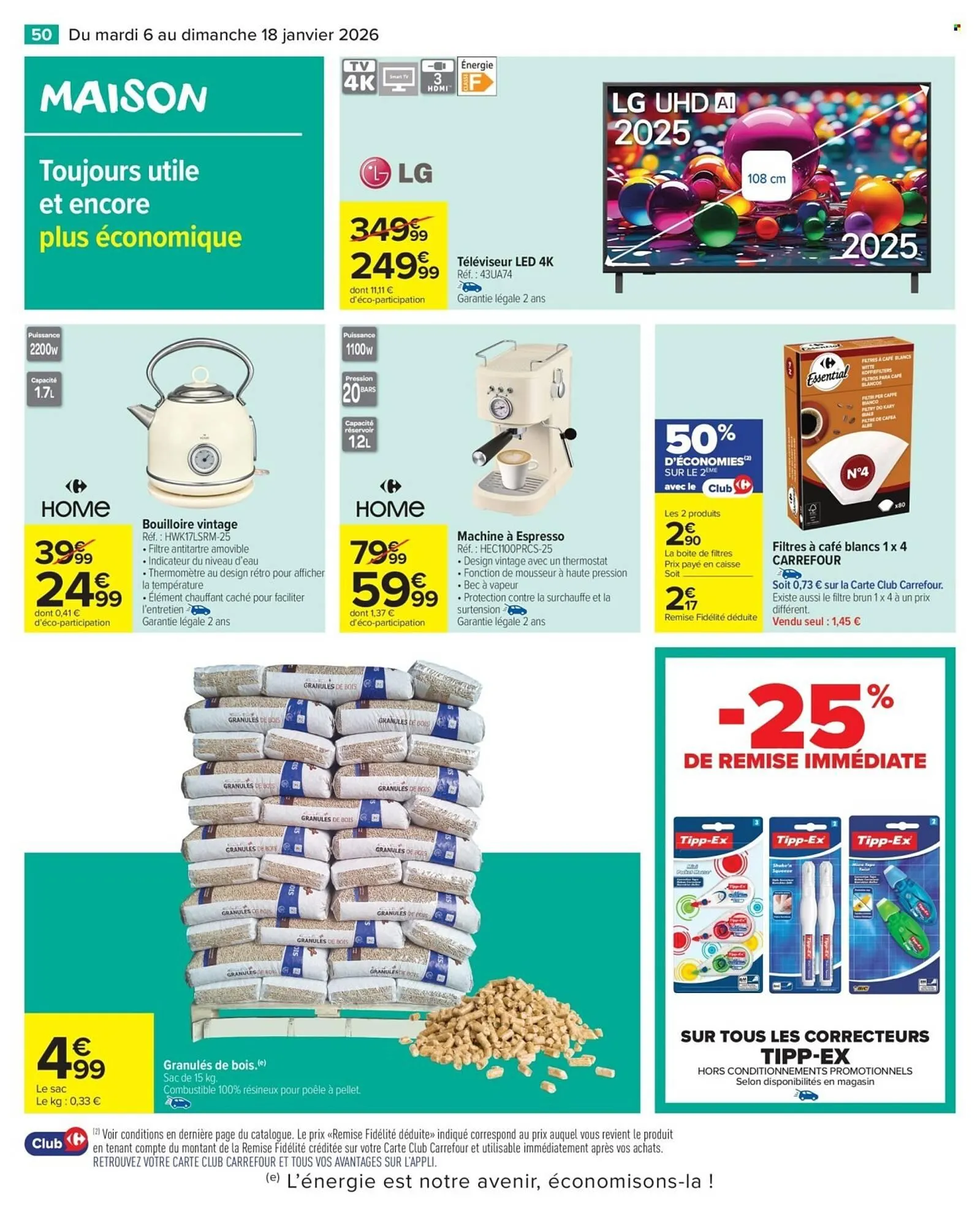 Catalogue Carrefour Market du 6 janvier au 18 janvier 2026 - Catalogue page 52
