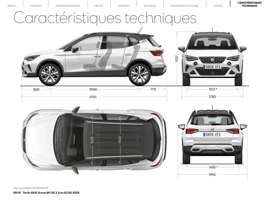 SEAT Arona du 5 mars au 5 mars 2026 - Catalogue page 30