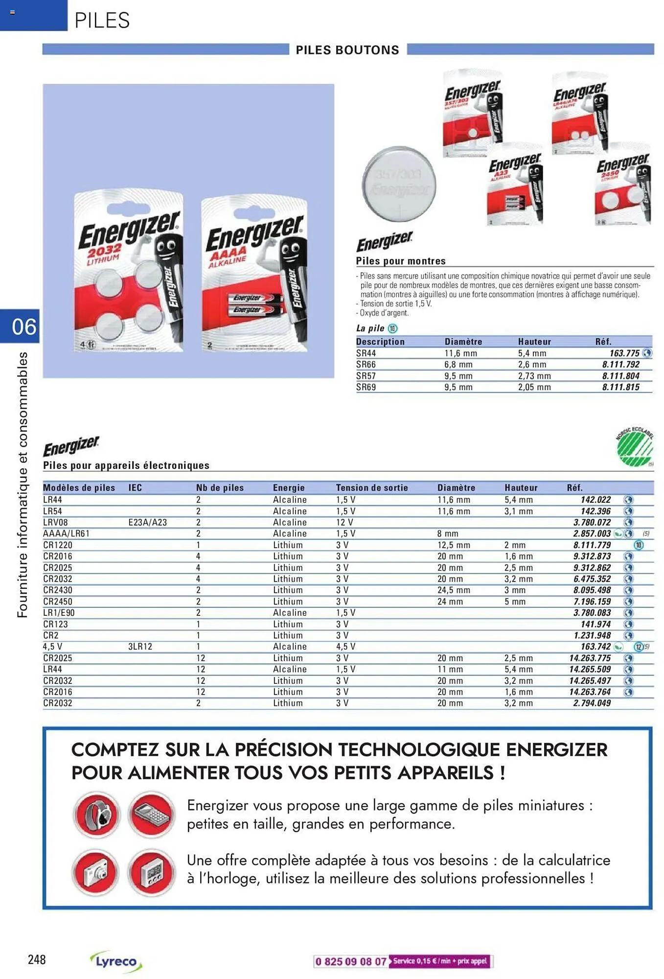 Catalogue Lyreco du 15 mai au 31 décembre 2023 - Catalogue page 248