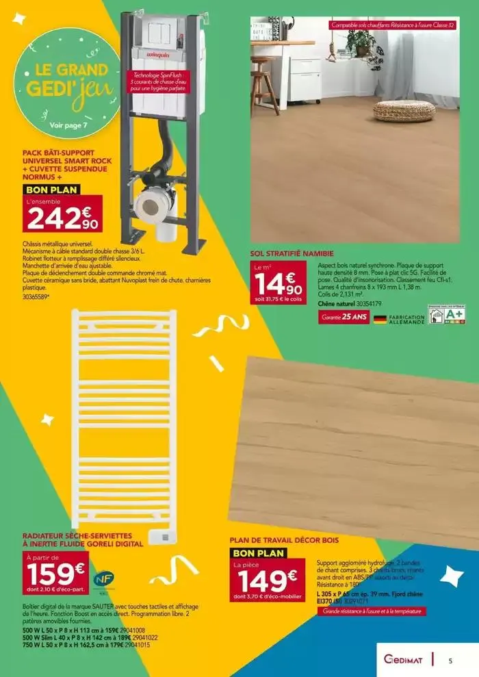 Les Gedi Days du 2 mai au 17 mai 2025 - Catalogue page 5