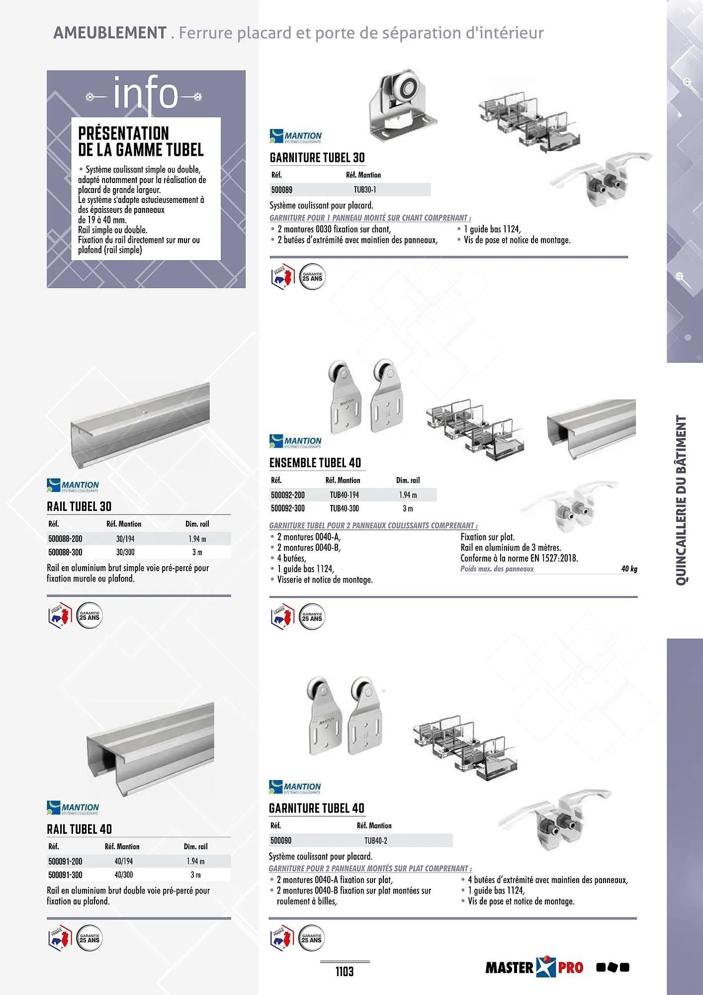 Catalogue Master Pro du 28 janvier au 30 décembre 2028 - Catalogue page 1107