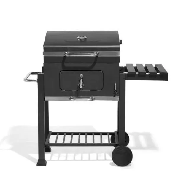 Barbecue à Charbon Métal Noir 118*72*109cm