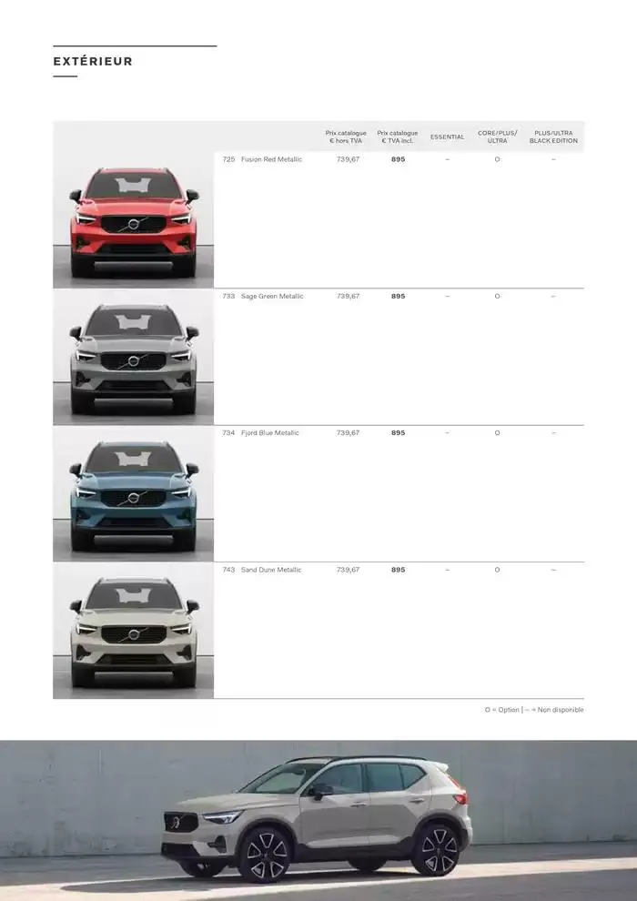 VOLVO XC40 B3/B4 du 7 janvier au 31 décembre 2025 - Catalogue page 17