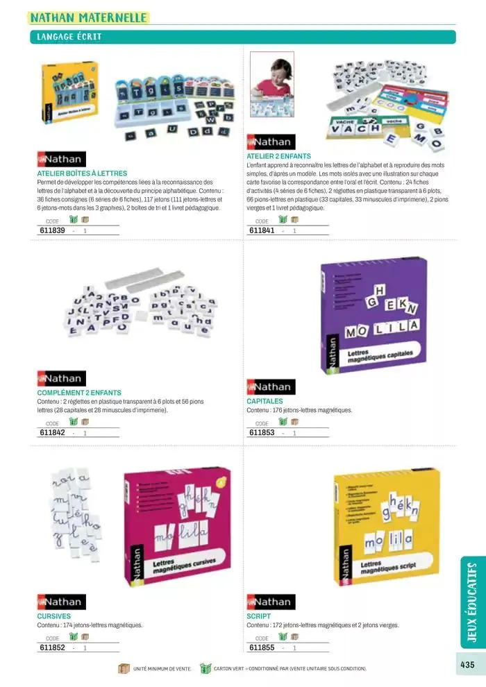 Nos Catalogues Thématiques du 1 janvier au 31 décembre 2025 - Catalogue page 437
