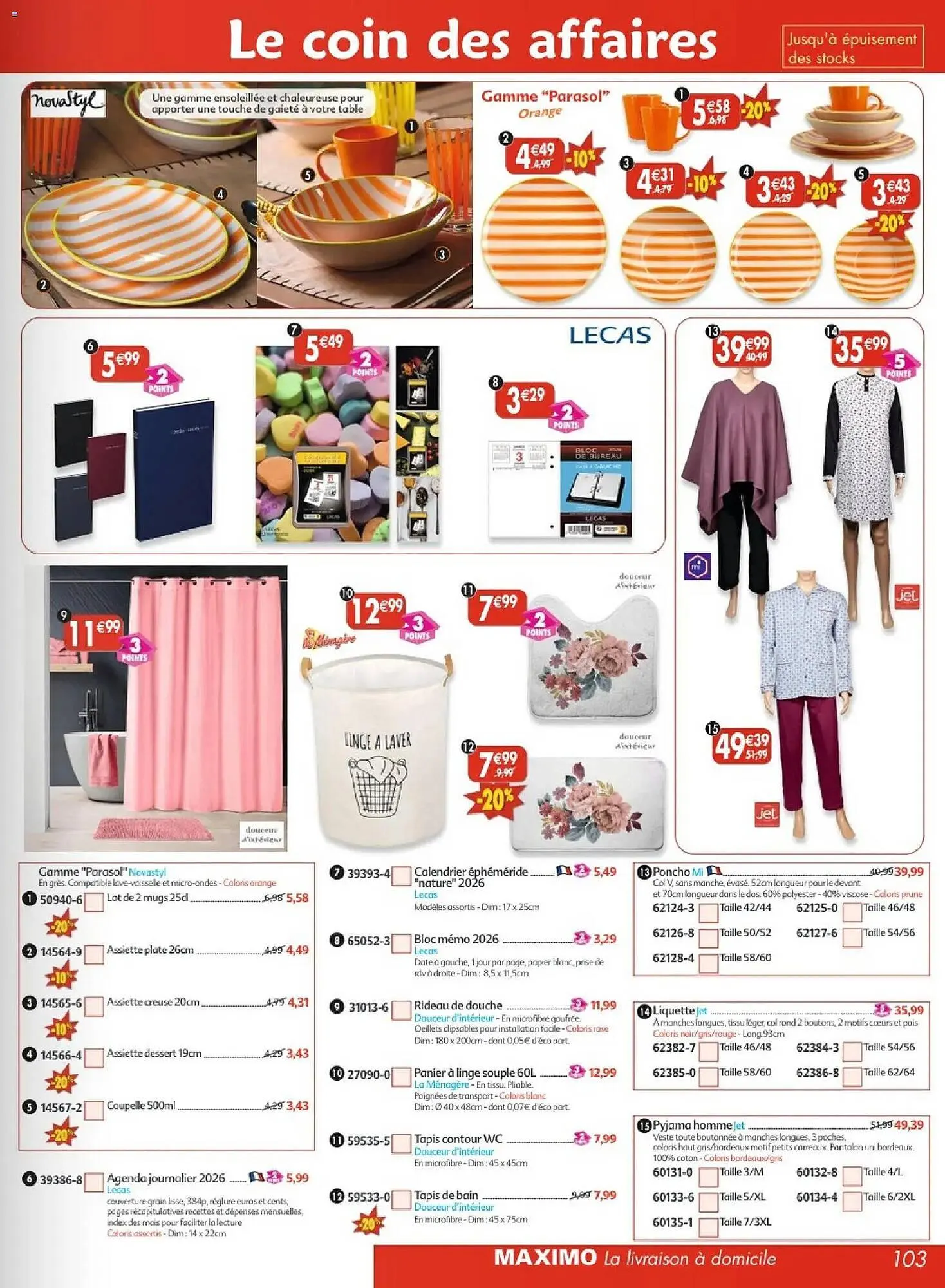 Catalogue Maximo du 23 janvier au 26 février 2026 - Catalogue page 103