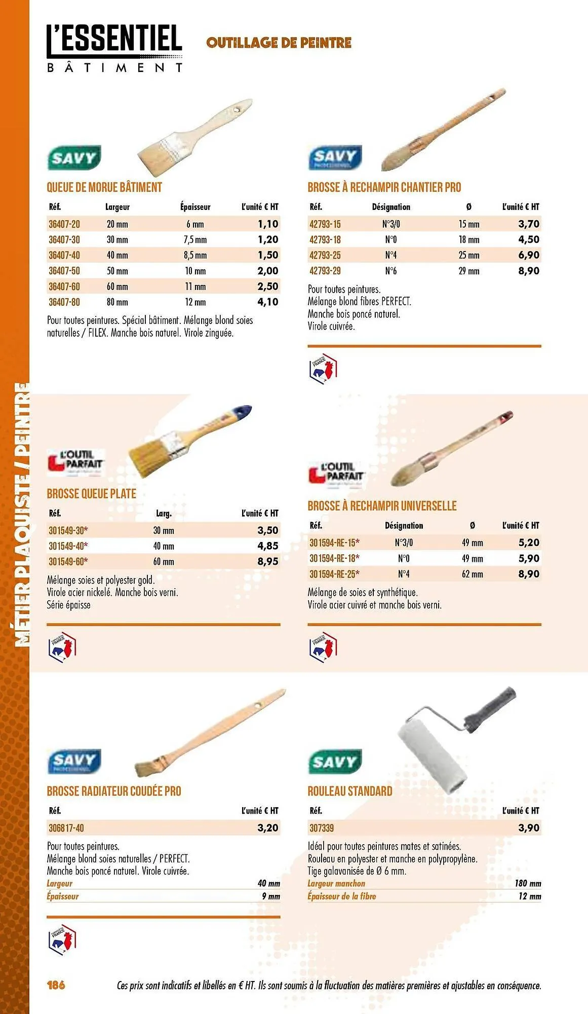 Catalogue Master Pro du 3 janvier au 31 décembre 2025 - Catalogue page 188