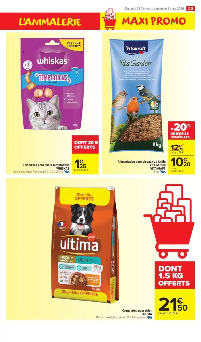 MAXI PROMO MINI PRIX du 24 février au 9 mars 2025 - Catalogue page 25