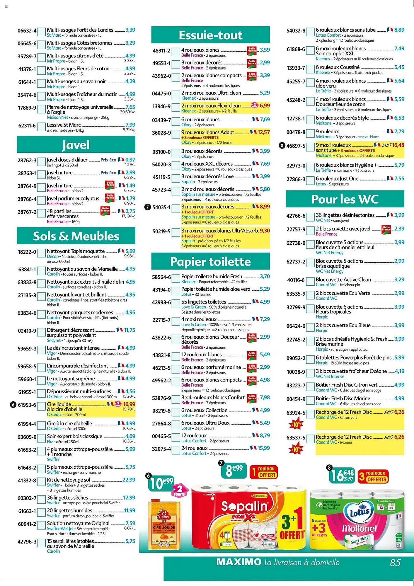 Catalogue Maximo du 24 octobre au 23 novembre 2025 - Catalogue page 85