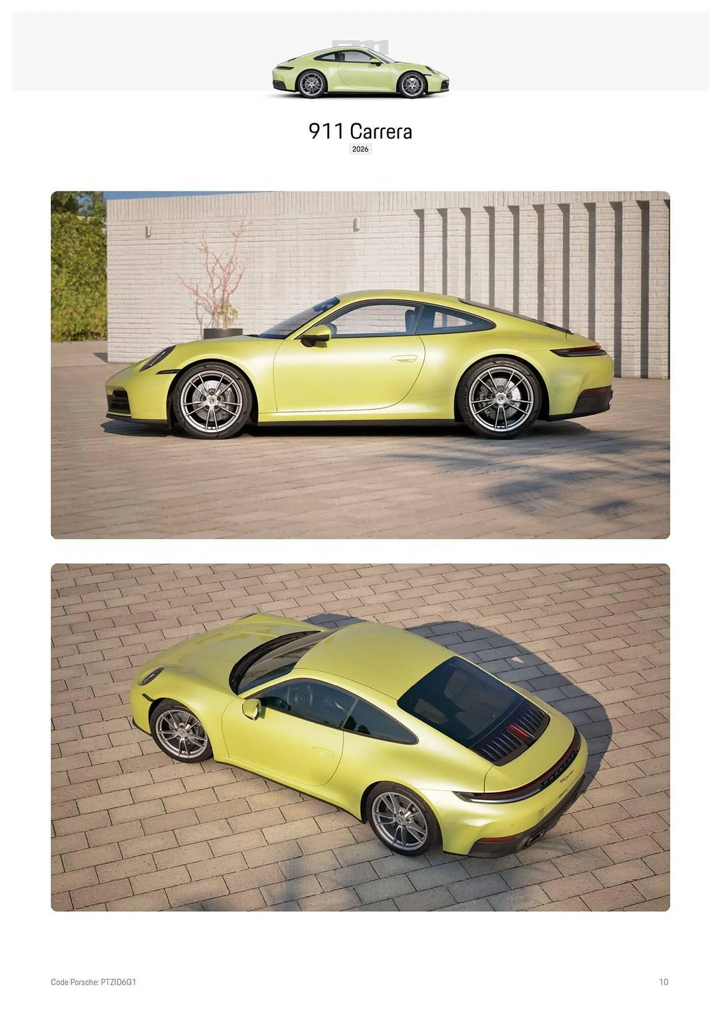 Catalogue Porsche du 24 octobre au 31 décembre 2025 - Catalogue page 10
