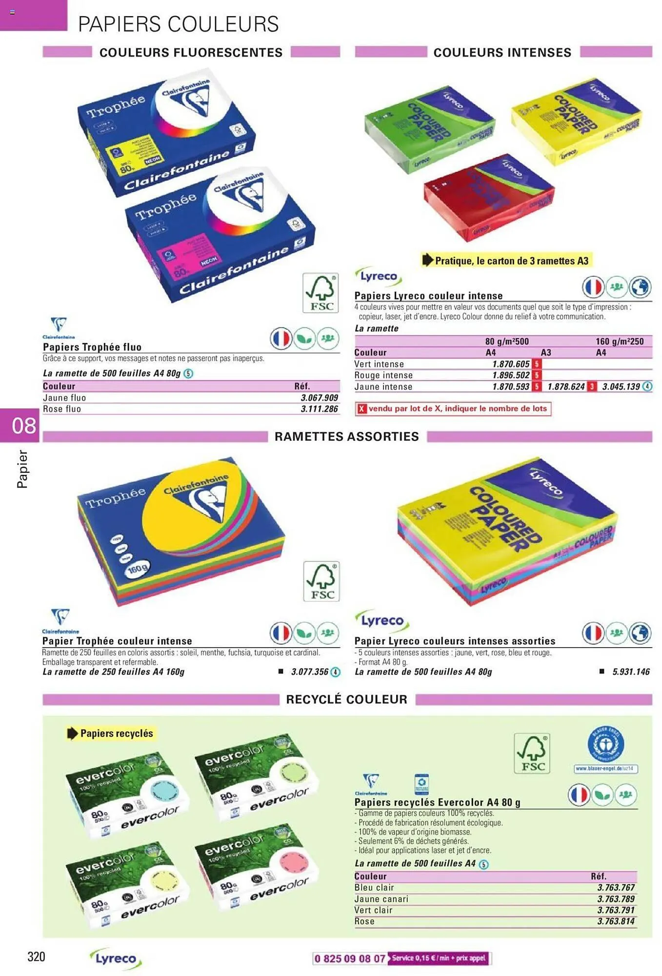 Catalogue Lyreco du 15 mai au 31 décembre 2023 - Catalogue page 320
