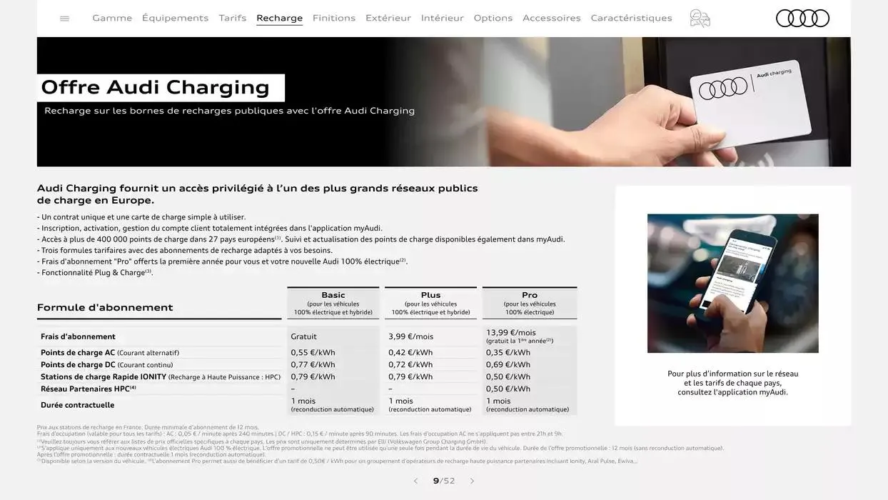 Audi e-tron GT du 7 janvier au 31 janvier 2026 - Catalogue page 9