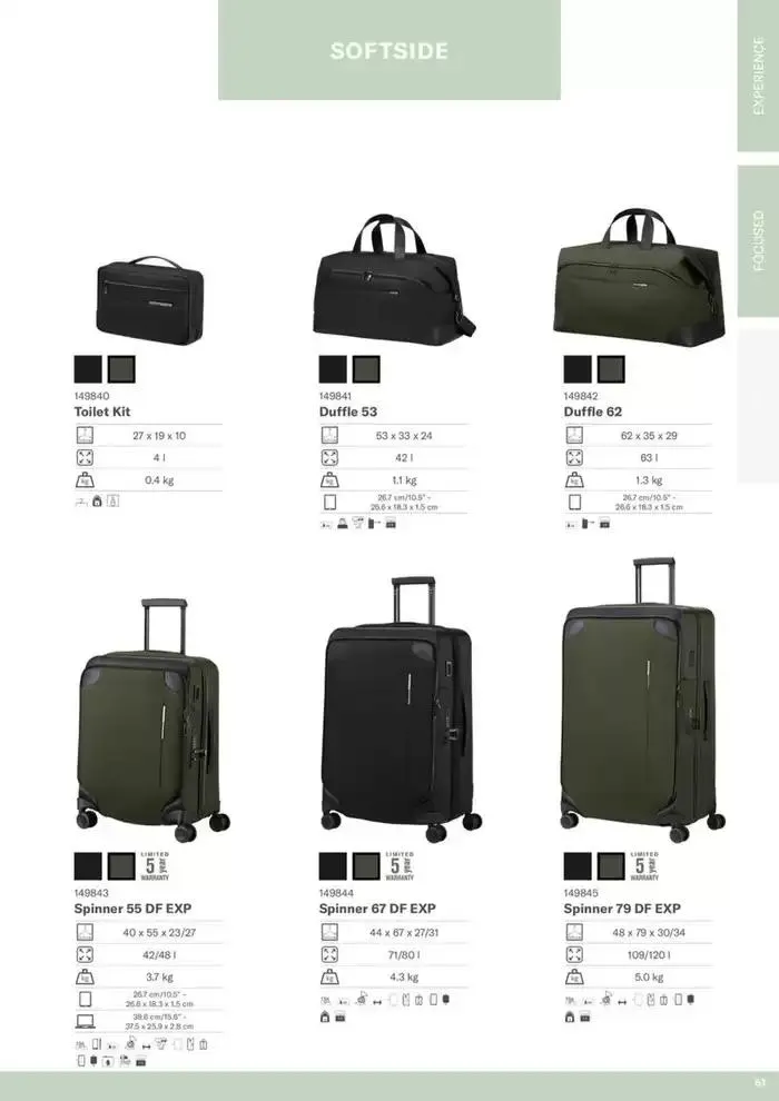 Samsonite Product catalogue 2025 du 23 décembre au 31 décembre 2025 - Catalogue page 136