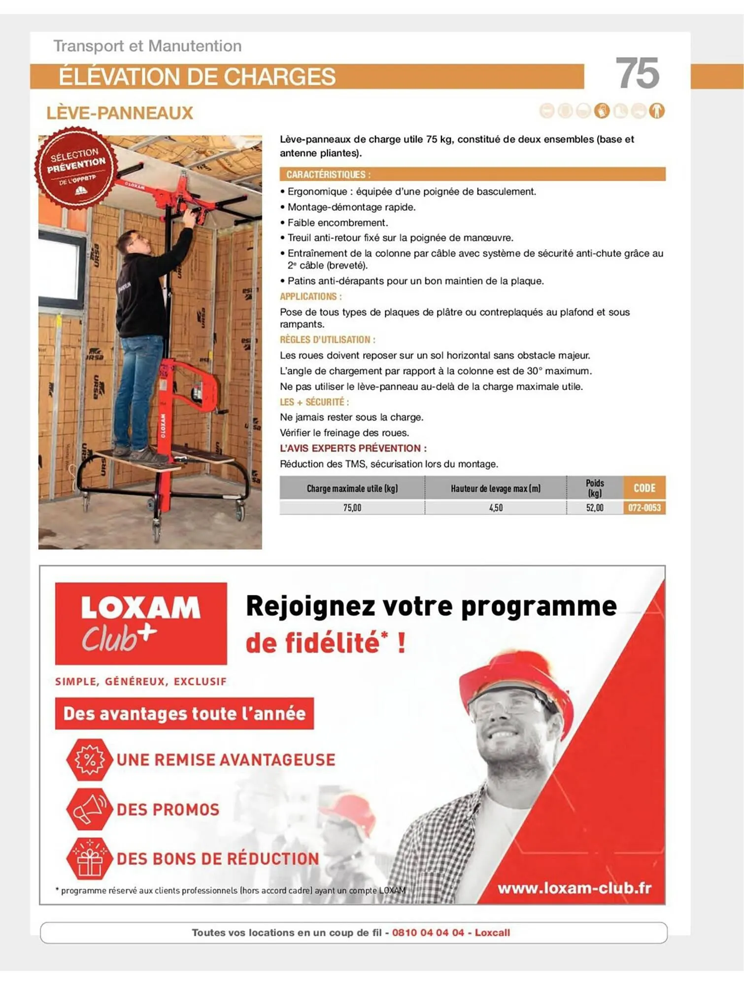 Catalogue Loxam du 19 avril au 31 décembre 2023 - Catalogue page 77