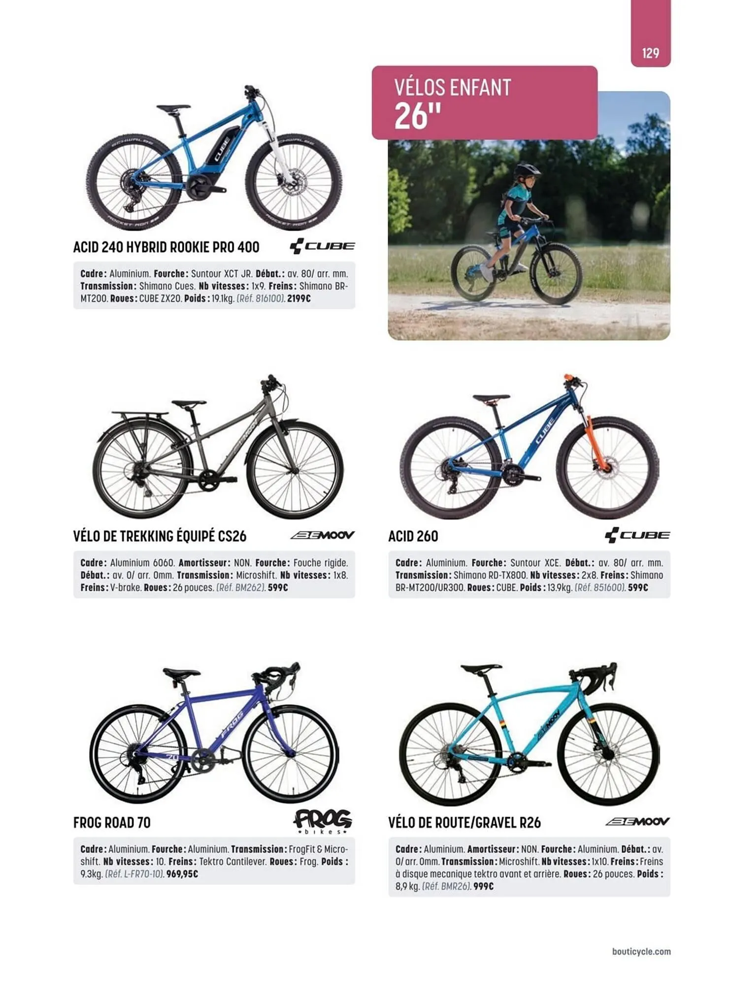 Catalogue Bouticycle du 2 mai au 31 décembre 2025 - Catalogue page 129
