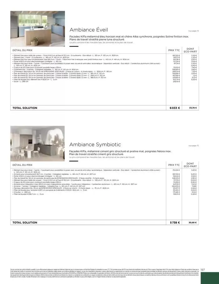 Cuisines & aménagements sur-mesure du 6 mars au 31 décembre 2025 - Catalogue page 199