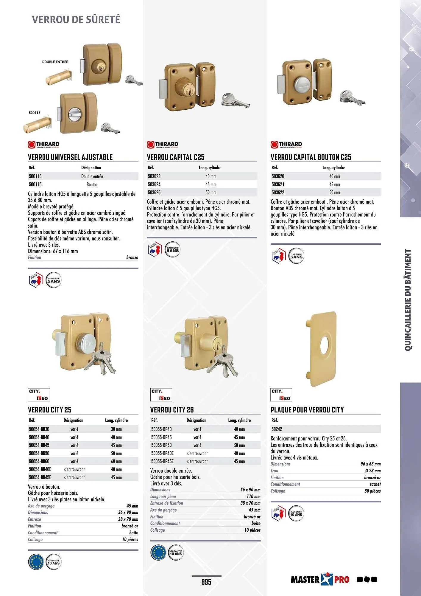 Catalogue Master Pro du 28 janvier au 30 décembre 2028 - Catalogue page 999