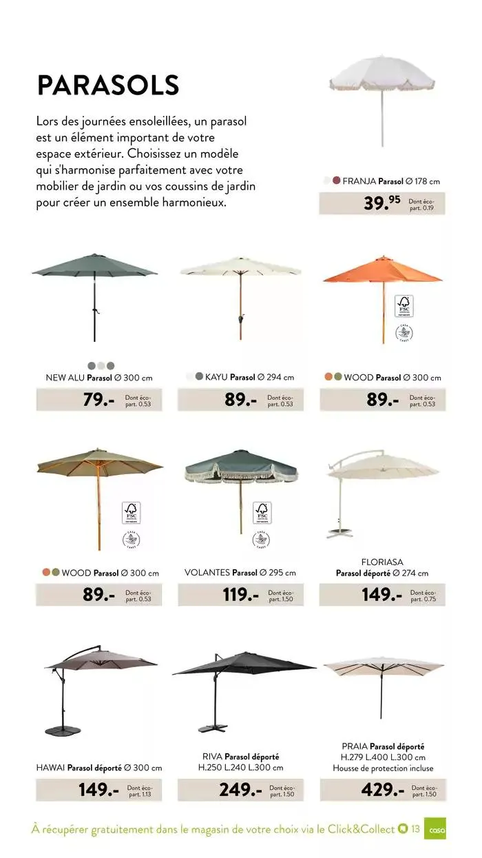 Collection de jardin 2025 du 3 mars au 30 septembre 2025 - Catalogue page 13