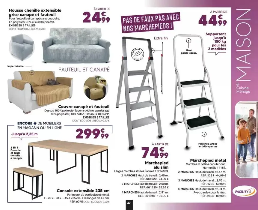 Des produits à prix malins de la maison au jardin du 28 avril au 31 août 2025 - Catalogue page 37